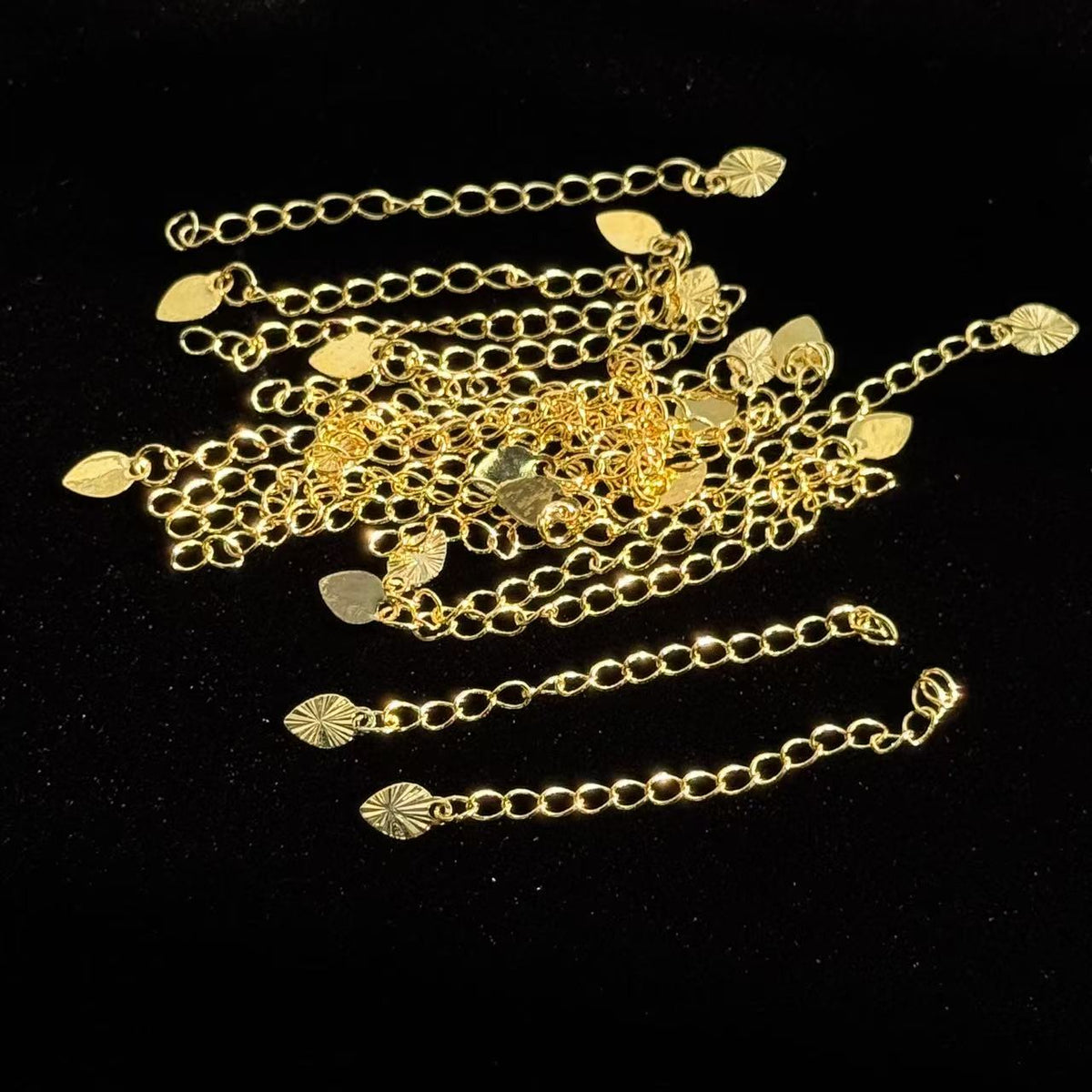 Extension Chain(golden color) 30PCS   6cm/pc