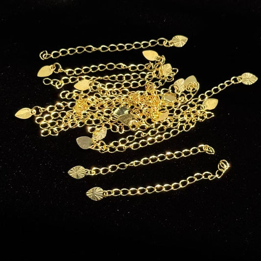 Extension Chain(golden color) 30PCS   6cm/pc